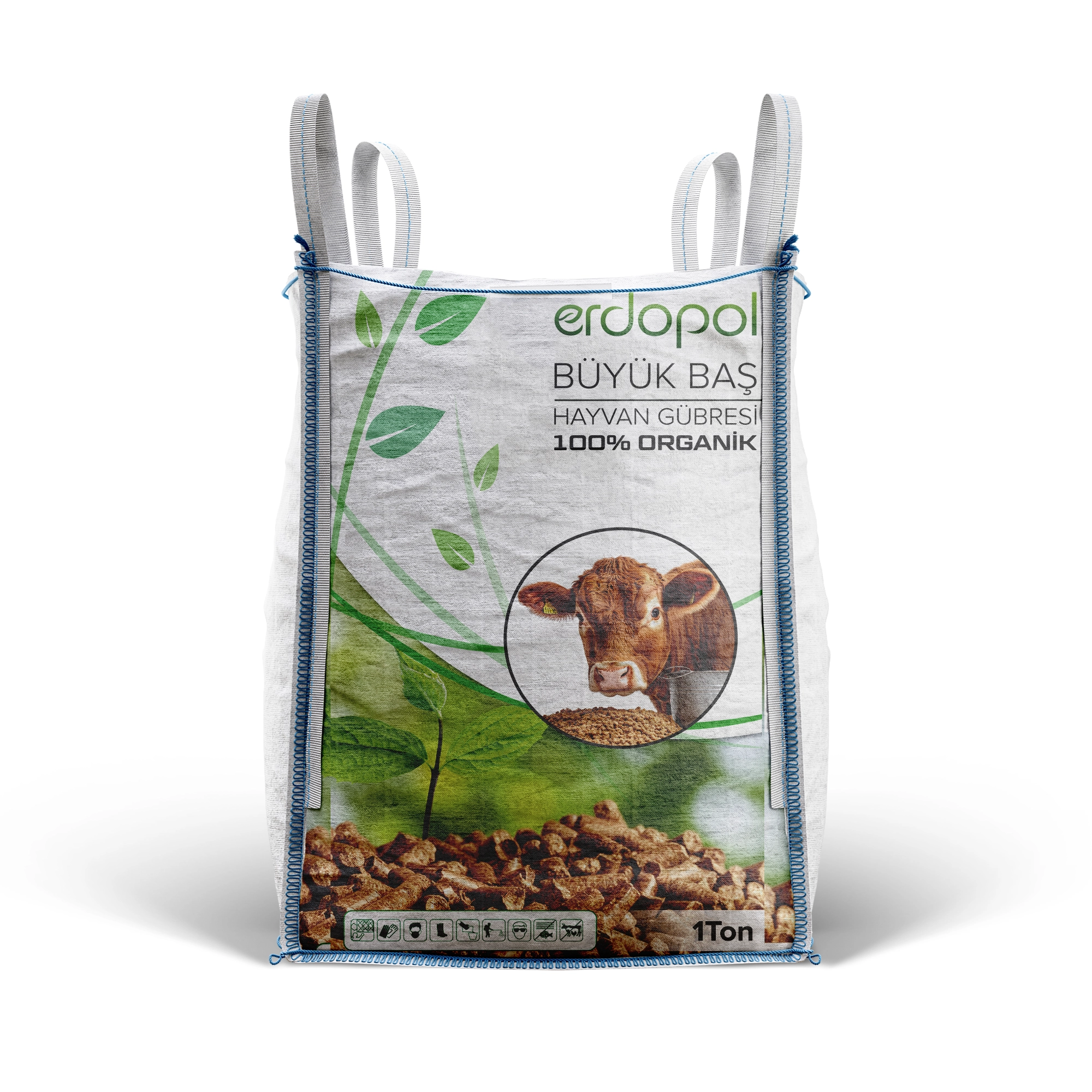 1Ton Büyük Baş Hayvan Gübresi 1 Ton Katı Büyük Baş Hayvan Gübresi - Görsel 1
