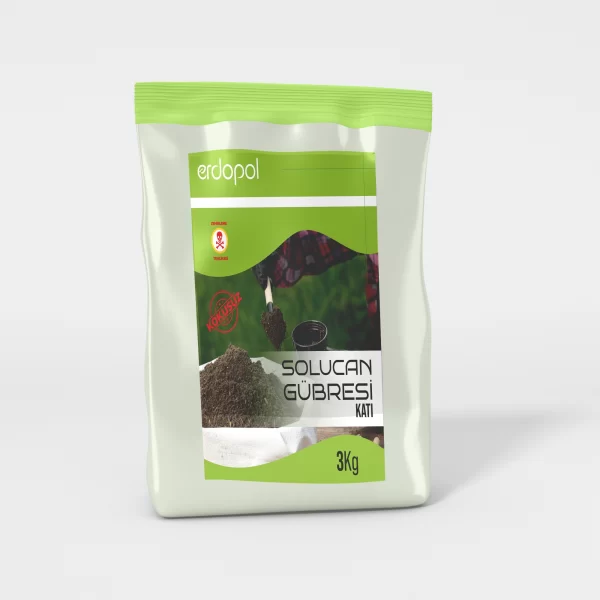 3 Kg Katı Solucan Gübresi